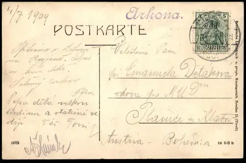 ALTE POSTKARTE INSEL RÜGEN DIE LEUCHTTÜRME AUF ARKONA lighthouse Leuchtturm lighthouses Ansichtskarte AK postcard cpa