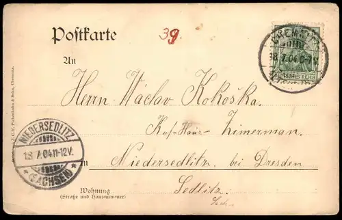 ALTE POSTKARTE KÖNIGLICHE LANDESANSTALT ZU CHEMNITZ ALTENDORF AK Ansichtskarte postcard cpa