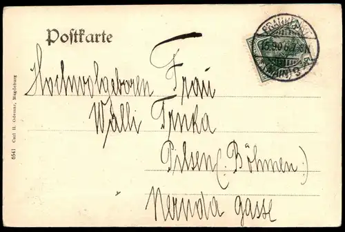 ALTE POSTKARTE FRANKFURT AM MAIN GOETHE GYMNASIUM Schule school école cpa Ansichtskarte postcard AK