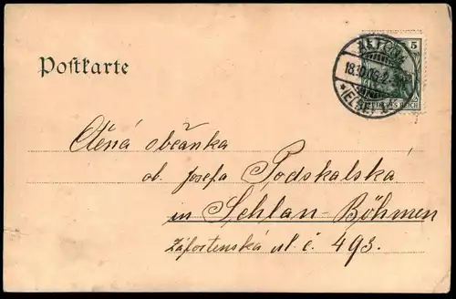 ALTE POSTKARTE HAMBURG BLANKENESE NORDERSTRASSE HERREN ANZUG HUT TOR EINFAHRT AK Ansichtskarte postcard cpa