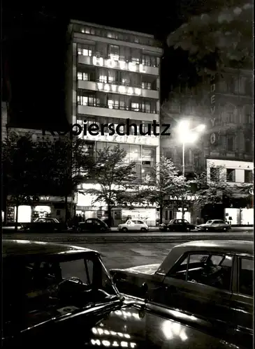 ÄLTERE POSTKARTE PRAHA HOTEL TATRAN Vaclavske namesti old cars Autos Prag Prague cpa AK Ansichtskarte postcard