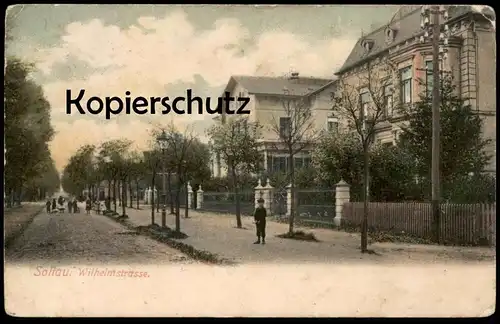 ALTE POSTKARTE SOLTAU WILHELMSTRASSE 1905 Ansichtskarte postcard AK cpa