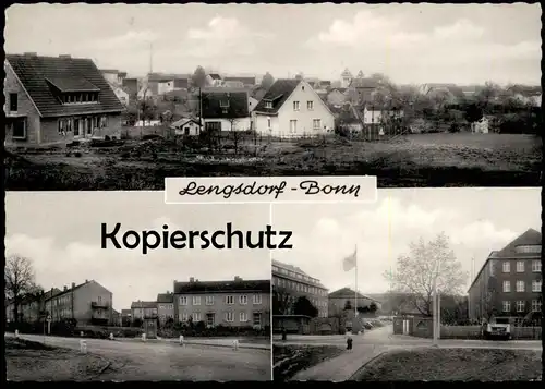 ÄLTERE POSTKARTE BONN LENGSDORF NEUBAUTEN WIRTSCHAFTSMINISTERIUM Ministerium Ansichtskarte AK