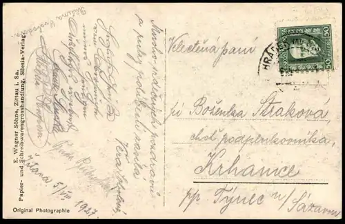 ALTE POSTKARTE ZITTAU MARKT MIT ROLANDBRUNNEN Uhrmacher Robert... Heizwaren Brunnen Oberlausitz Sachsen Ansichtskarte AK
