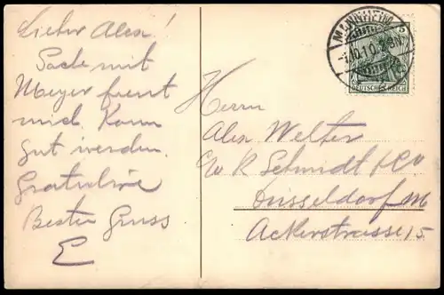 ALTE POSTKARTE MANNHEIM TEUFELSBRÜCKE VERBINDUNGS-KANAL VERBINDUNGSKANAL Lagerplatz Holz canal Ansichtskarte postcard AK
