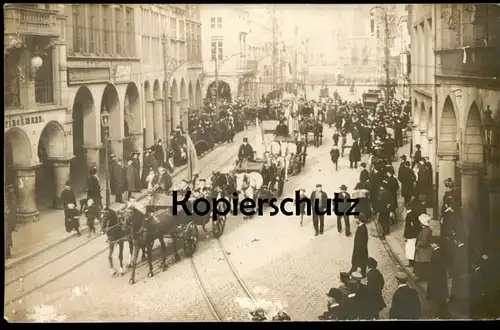 ALTE FOTO POSTKARTE MÜNSTER WESTFALEN STUDENTENUMZUG Brinckmann Studenten Student Studentica photo Ansichtskarte AK cpa