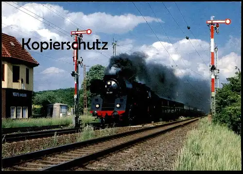 POSTKARTE DAMPFLOK 01 519 BEI VELPE Orientexpress locomotive à vapeur steam train cpa Ansichtskarte postcard AK