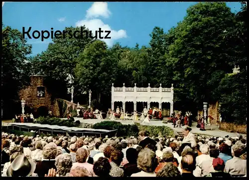 ÄLTERE POSTKARTE TECKLENBURG FREILICHTBÜHNE Theater Festspiele Kostüme costumes Freilichtspiele Ansichtskarte postcard