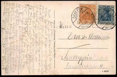 ALTE POSTKARTE DIE RUDELSBURG BEI BAD KÖSEN IN THÜRINGEN Boote Holz Langholz Ansichtskarte postcard cpa AK