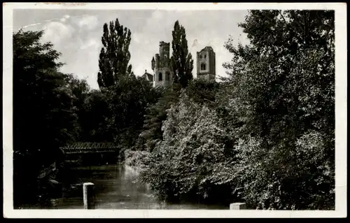 ALTE POSTKARTE LUNDENBURG DAS SCHLOSS BRECLAV Ceska republika czech republic castle chateau Ansichtskarte cpa postcard