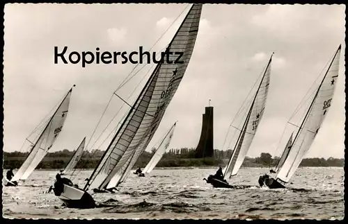 ÄLTERE POSTKARTE LABOE SEGELREGATTA OSTSEE SEGELN sailing regatta competition vessel ship Ansichtskarte postcard cpa AK