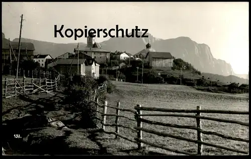 ALTE POSTKARTE LAION POSTA PONTE GARDENA 1954 LAJEN POST WAIDBRUCK Laiun Bozen Bolzano AK Ansichtskarte cpa postcard