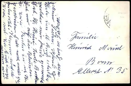 ALTE POSTKARTE ASBACH HOTEL ASBACHER HOF INH. JEAN SCHREINER KUR-PILS Bier beer Verkehrsschild Linz Honnef Ansichtskarte
