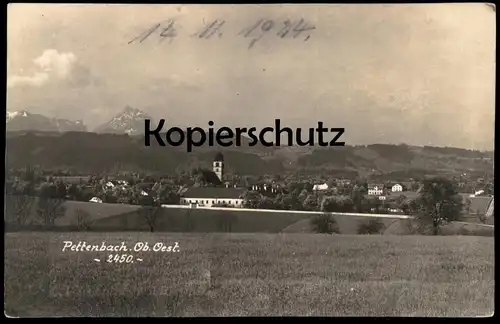 ALTE POSTKARTE PETTENBACH ALMTAL b. Kirchdorf Oberösterreich Österreich Austria cpa Ansichtskarte AK postcard