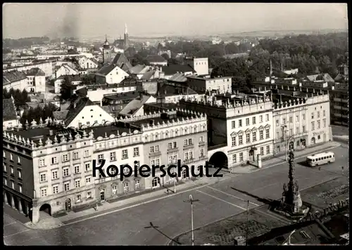 ÄLTERE POSTKARTE RACIBORZ WIDOK OGOLNY Bus Polen Polska 1973 Ansichtskarte AK cpa postcard