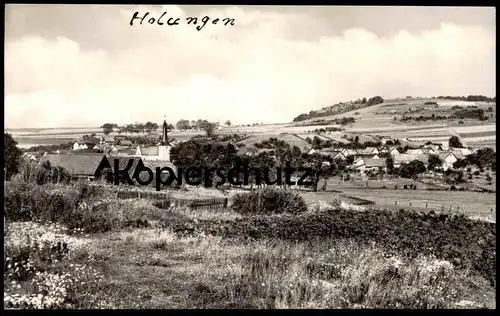 ÄLTERE POSTKARTE HOLUNGEN EICHSFELD Totalansicht Gesamtansicht Sonnenstein AK Ansichtskarte cpa postcard