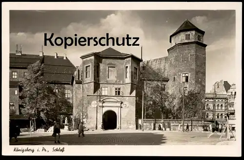 ALTE POSTKARTE KÖNIGSBERG PREUSSEN SCHLOSS Bayerhaus Ostpreussen Kaliningrad Krolewiec castle chateau postcard cpa AK