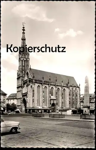 ÄLTERE POSTKARTE WÜRZBURG MARIENKAPELLE OBELISK Denkmal monument Ansichtskarte cpa postcard AK