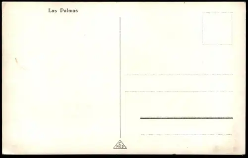 ALTE POSTKARTE LAS PALMAS GRAN CANARIA TOTAL Islas Canarias AK cpa postcard Ansichtskarte