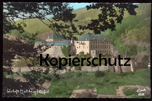ÄLTERE POSTKARTE SCHLOSS MALBERG EIFEL BEI KYLLBURG Bitburger Land chateau castle Ansichtskarte postcard cpa AK