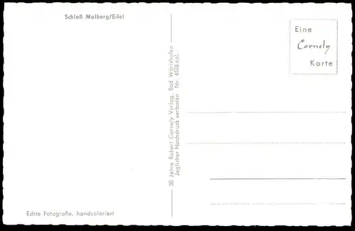 ÄLTERE POSTKARTE SCHLOSS MALBERG EIFEL BEI KYLLBURG Bitburger Land chateau castle Ansichtskarte postcard cpa AK