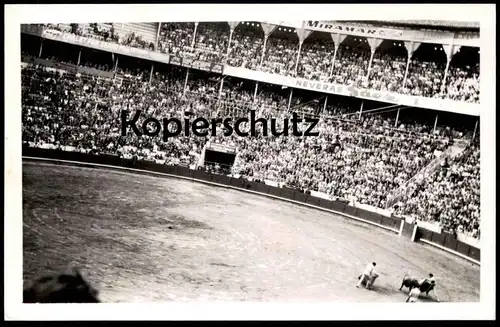 ALTE FOTO POSTKARTE BARCELONA 1955 CORRIDA DE TOROS STIERKAMPF Torero corrida bullfight tauromachie Ansichtskarte photo