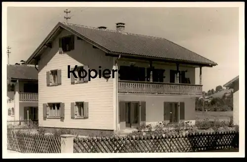 ALTE FOTO POSTKARTE PFRONTEN IM ALLGÄU HAUS FAMILIE GEORG FINK RÖMERWEG Bayern postcard AK cpa photo Ansichtskarte