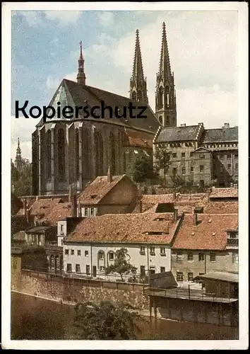 ALTE POSTKARTE GÖRLITZ PETERSKIRCHE 1951 Kirche church église Zgorzelec A. R. Steudtner Ansichtskarte cpa postcard AK