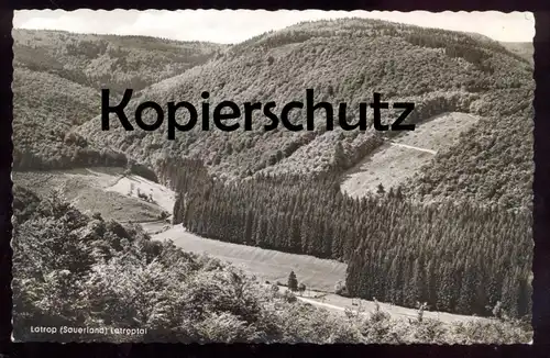 ÄLTERE POSTKARTE LATROP LATROPTAL Schmallenberg Sauerland Ansichtskarte cpa postcard AK