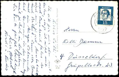 ÄLTERE POSTKARTE LATROP LATROPTAL Schmallenberg Sauerland Ansichtskarte cpa postcard AK