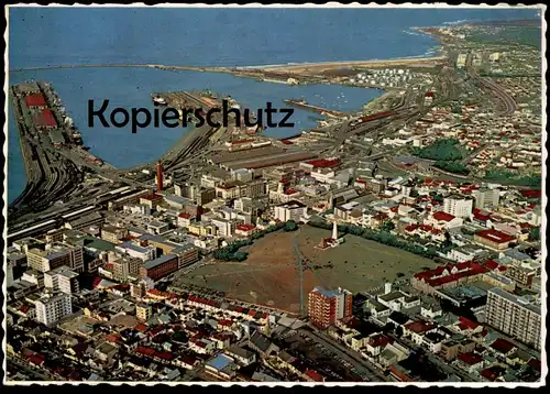 ÄLTERE POSTKARTE PORT ELIZABETH WATERFRONT Hafen Eisenbahn Südafrika Afrika africa south africa postcard Ansichtskarte