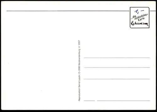 ÄLTERE POSTKARTE NEUBRANDENBURG ST. GEORG-KAPELLE VOR NEU-BRANDENBURG Ansichtskarte cpa AK postcard