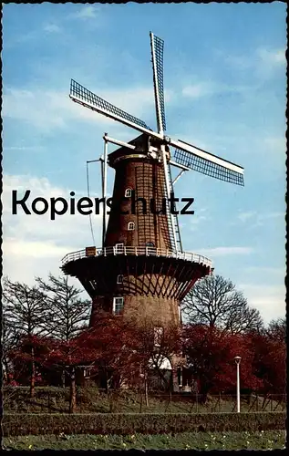 ÄLTERE POSTKARTE HOLLANDSE MOLEN WINDMÜHLE Mühle Mill Moulin à vent Dutch Windmill Nederland postcard cpa AK