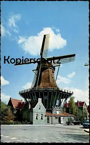 ÄLTERE POSTKARTE HOLLANDSE MOLEN ACHTKANTIGE KORENMOLEN DE DOOD KOOG WINDMÜHLE Mühle Mill Moulin à vent Dutch Windmill