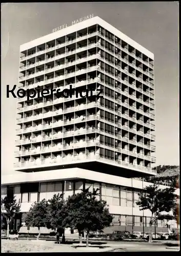 ÄLTERE POSTKARTE HOTEL MARJAN SPLIT KROATIEN Croatia Hrvatska Yugoslavia cpa postcard Ansichtskarte AK