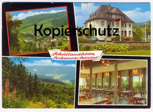 ÄLTERE POSTKARTE SERKENRODE SCHULLANDHEIM DER STADT REMSCHEID FINNENTROP SAUERLAND AK Ansichtskarte postcard cpa