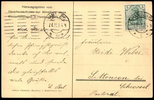 ALTE POSTKARTE HAMBURG JUNGFERNSTIEG Fotomontage Auto Kutsche montage photo Ansichtskarte AK postcard cpa