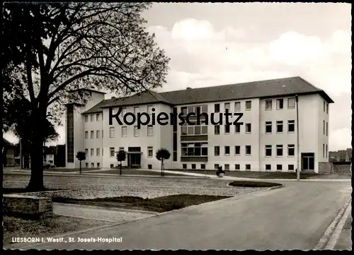 ALTE POSTKARTE LIESBORN ST. JOSEFS-HOSPITAL Krankenhaus Wadersloh AK Ansichtskarte postcard cpa