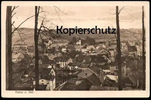 ALTE POSTKARTE POLICE N. MET. NAD METUJI Politz an der Mettau Tschechische Republik Ceska Cesko postcard Ansichtskarte