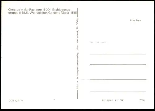 ÄLTERE POSTKARTE GÖRLITZ DREIFALTIGKEITSKIRCHE BARBARAKAPELLE Kirche church église Zgorzelec Ansichtskarte cpa postcard