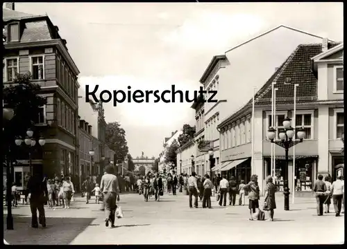 ÄLTERE POSTKARTE POTSDAM KLEMENS-GOTTWALD-STRASSE Fussgängerzone Ansichtskarte postcard AK cpa