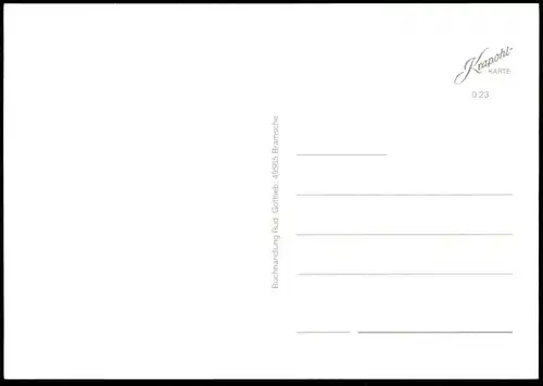 ÄLTERE POSTKARTE BRAMSCHE MÖBIUSRING ALTE POST BRUNNEN MARKTPLATZ ALTER MARKT Audi 80 Ansichtskarte postcard cpa AK