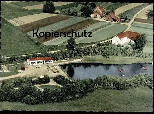 ÄLTERE POSTKARTE ERIKA-SEE ERIKASEE MENTRUP HAGEN BEI OSNABRÜCK RUF GEORGSMARIENHÜTTE lost place verlandet Ansichtskarte