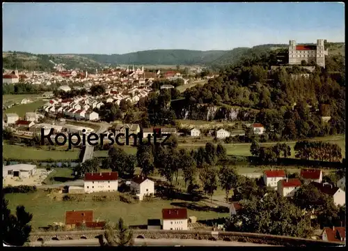 ÄLTERE POSTKARTE EICHSTÄTT ALTMÜHLTAL STADTANSICHT VOM CAFÉ SCHÖNBLICK TOTALANSICHT Gesamtansicht Total Ansichtskarte