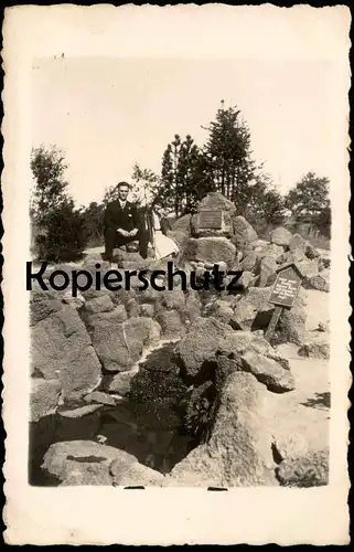 ALTE FOTO POSTKARTE LENNEQUELLE WINTERBERG ASTENBERG SAUERLAND Quelle Lenne source cpa postcard Ansichtskarte AK