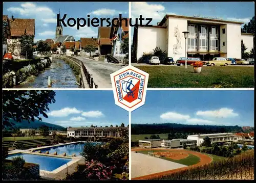 ÄLTERE POSTKARTE SÜDBADISCHE SPORTSCHULE STEINBACH BEI BÜHL BADEN-BADEN college of physical education gymnase cpa AK