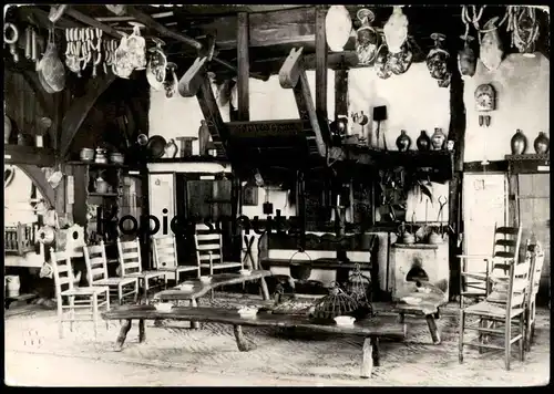 ÄLTERE POSTKARTE MÜHLENHAUS BOCKWINDMÜHLE MÜNSTER WINDMÜHLE Mühle Mill Moulin à vent Windmill Ansichtskarte postcard cpa