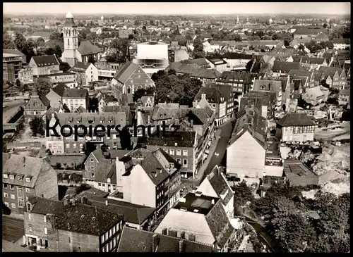 ÄLTERE POSTKARTE MÜNSTER WESTFALEN ALTSTADT MARTINIVIERTEL GESAMTANSICHT TOTAL TOTALANSICHT Ansichtskarte postcard