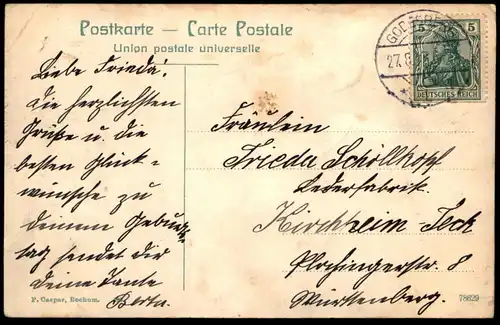 ALTE POSTKARTE ROLANDSECK ANKUNFT EINES RHEINDAMPFERS Remagen Dampfer Dampfschiff Schiff KD Ansichtskarte postcard cpa