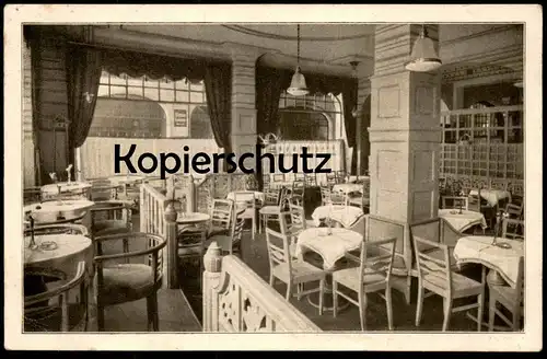ALTE POSTKARTE STUTTGART WILHELMSBAU KONDITOREI UND CAFÉ G. BECKER BAR BILLARD Ansichtskarte AK postcard cpa